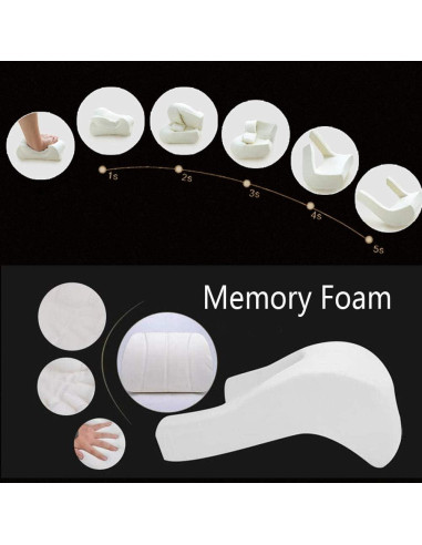 Almohada de Soporte para Cuello HomDSim Beige Ajustable