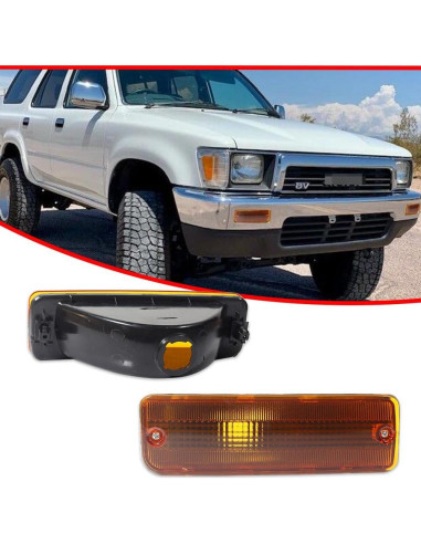 Lentes Ámbar de Señal de Giro KENRTIR para Toyota Pickup y 4Runner
