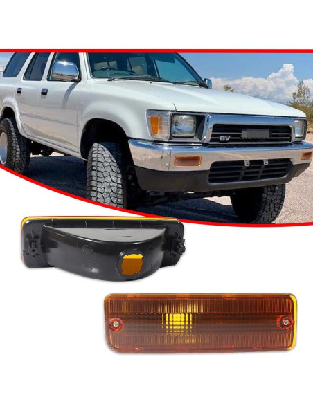 Lentes Ámbar de Señal de Giro KENRTIR para Toyota Pickup y 4Runner