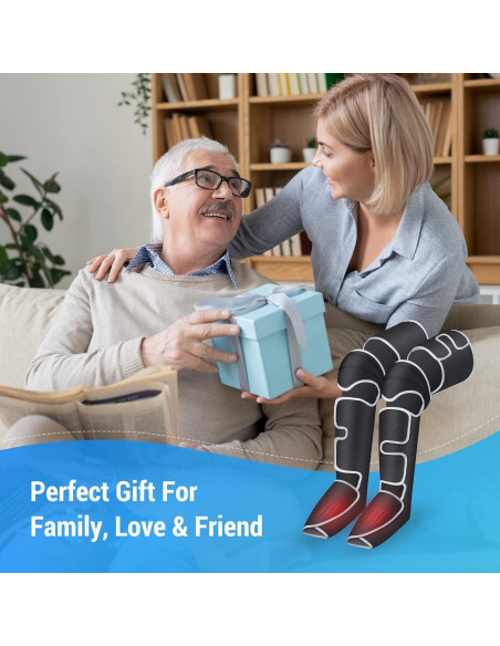 Masajeador de Piernas Comfier 7204M con Calor y 3 Modos