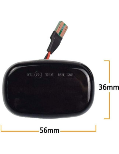 Lámpara LED de señal de giro Kakulkomen para Toyota y Lexus