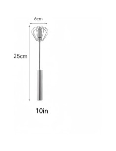 Batidor de Huevos Manual YAOSHER Acero Inoxidable 36 cm 2