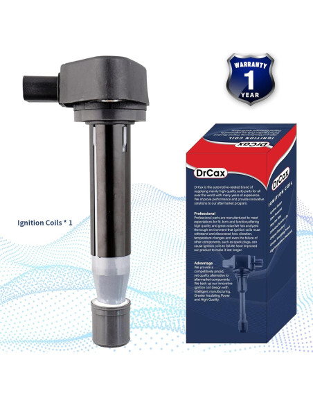Bobina de Encendido DrCax UF242 Compatible con Honda y Acura