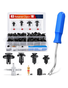 Nilight 101 Clips Sujetadores de Parachoque y Protector