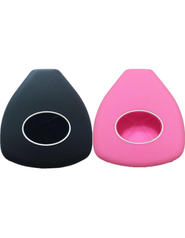 Cubierta de Llave Toyota 4Runner 2010-2016 - Silicona Negra y Rosa