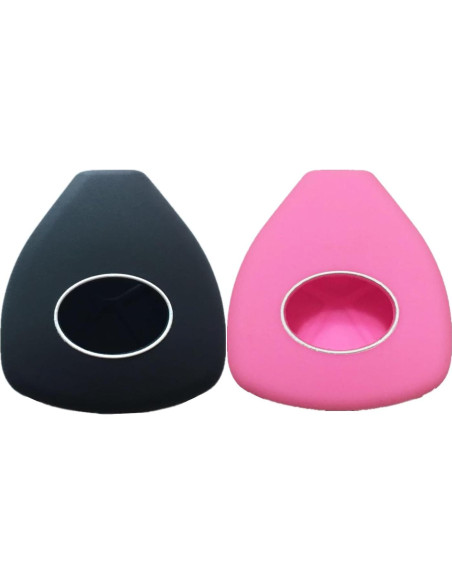 Cubierta de Llave Toyota 4Runner 2010-2016 - Silicona Negra y Rosa