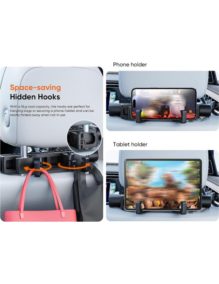 Cojín de Reposacabezas Ajustable PartsTo para Niños y Adultos