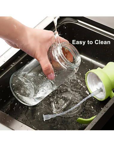 Rociador de Aceite RFetomax 550ml Vidrio Verde Claro