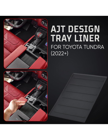 Bandeja de Consola Central AJT DESIGN para Toyota Tundra 2022+