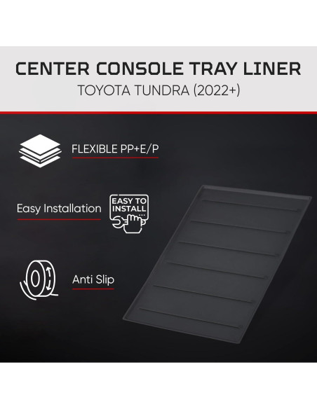Bandeja de Consola Central AJT DESIGN para Toyota Tundra 2022+
