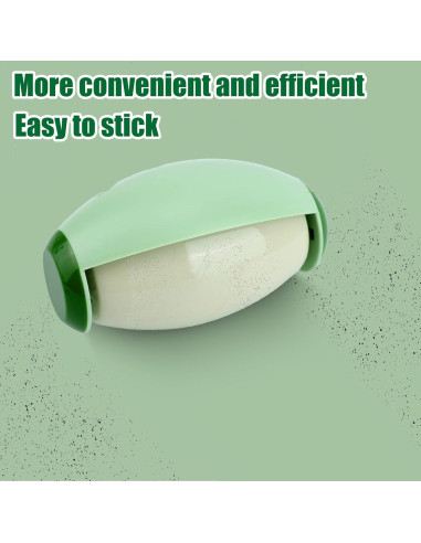 Rodillo de Pelusa Reutilizable Gosknor 2 Piezas Verde 10.2x6.5cm