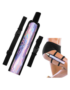 Soporte de Ventilador de Mano Plegable Cosblank Plateado