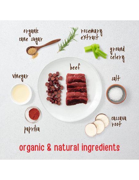 Galletas para Perros Full Moon 396g - Bocados de Res Naturales