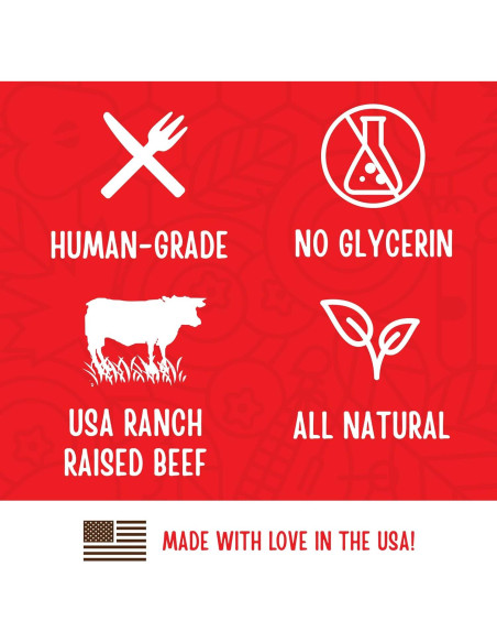 Galletas para Perros Full Moon 396g - Bocados de Res Naturales