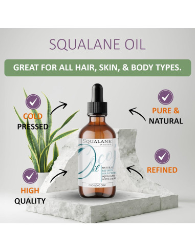 Aceite de Squalano Puro Dr. Joe Lab 113.4 ml Vegano Hidratante