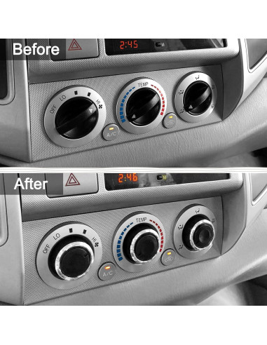 Perillas de Control A/C JDMCAR para Toyota Tacoma 2005-2015