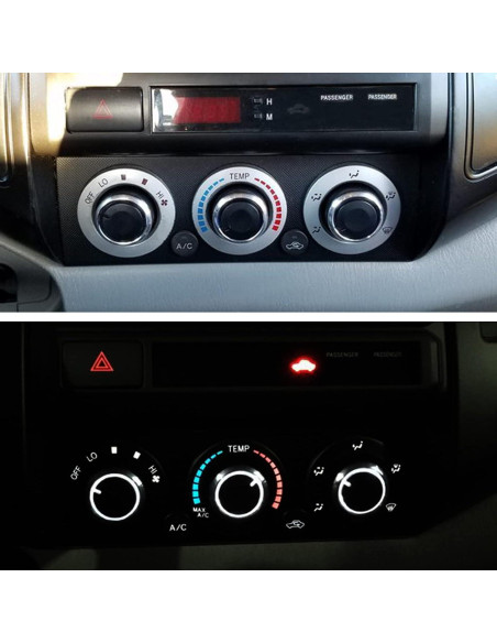 Perillas de Control A/C JDMCAR para Toyota Tacoma 2005-2015