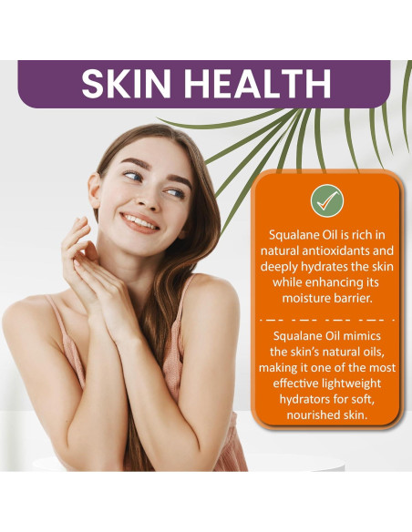 Aceite de Squalano Puro Dr. Joe Lab 113.4 ml Vegano Hidratante