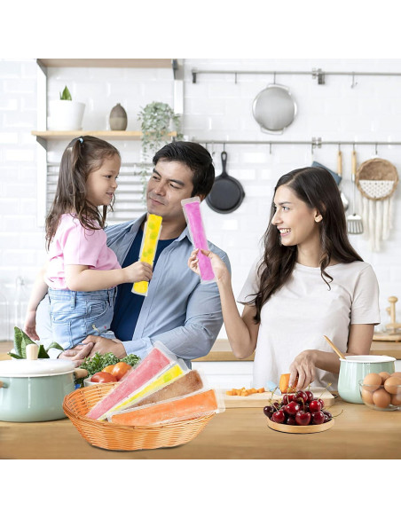 Bolsas Desechables para Paletas de Hielo FEBSNOW 120 Unidades