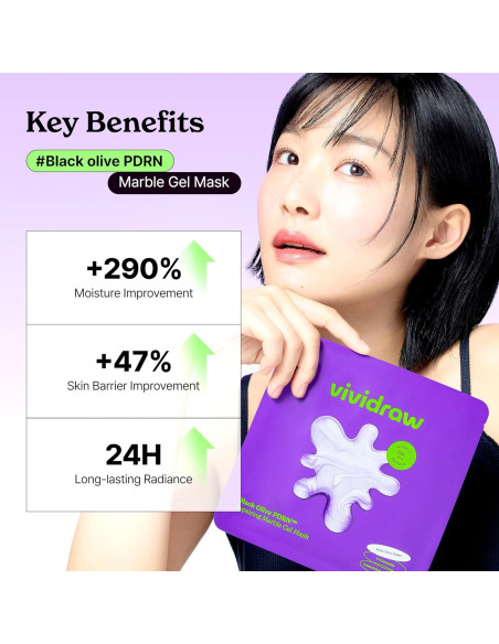 Mascarilla de Colágeno Vividraw PDRN 220g - Antienvejecimiento