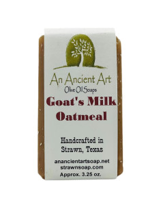 Jabón Natural Hecho a Mano Aceite de Oliva Avena 92g