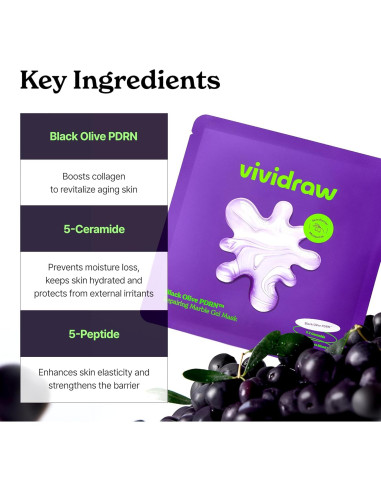 Mascarilla de Colágeno Vividraw PDRN 220g - Antienvejecimiento
