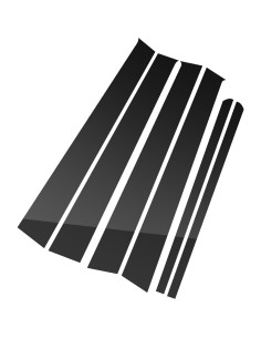 BASIKER Molduras Antideslizantes para Honda CR-V 2002-2006 2