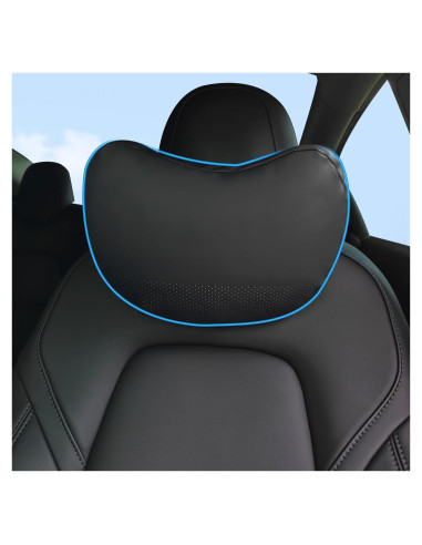 Cojín de Cuello TOPABYTE para Reposacabezas de Coche Negro