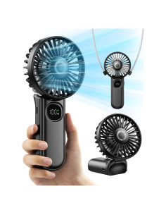 Ventilador Portátil Plegable coldSky F11 con Pantalla LED 3000mAh