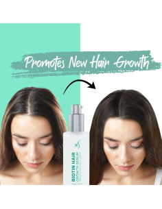 Suero para el cabello Herstyler Biotina 59 ml - Crecimiento y brillo 2