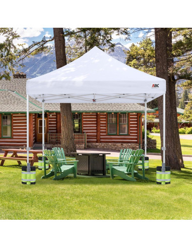 Bolsas de Arena ABCCANOPY para Toldos - 4 Unidades Verde