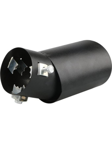 Punta de Silenciador de Escape Curvada idain Acero Inoxidable 63mm