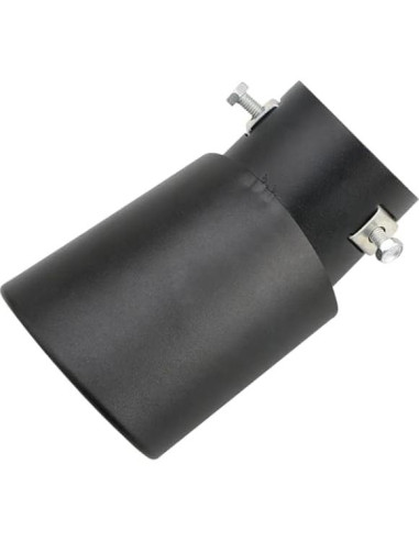 Punta de Silenciador de Escape Curvada idain Acero Inoxidable 63mm