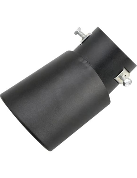 Punta de Silenciador de Escape Curvada idain Acero Inoxidable 63mm