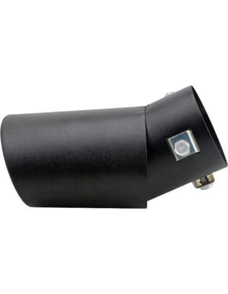 Punta de Silenciador de Escape Curvada idain Acero Inoxidable 63mm