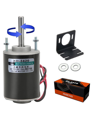 Motor de CC 30W Honses 12V/24V Mini Generador 3500/7000RPM