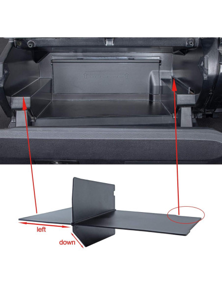 Organizador de Guantera JKCOVER para Toyota Tacoma 2016-2023