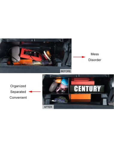 Organizador de Guantera JKCOVER para Toyota Tacoma 2016-2023