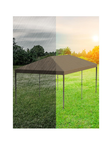 Carpa Plegable 3x6m KYBOLT Impermeable con Estacas y Sacos