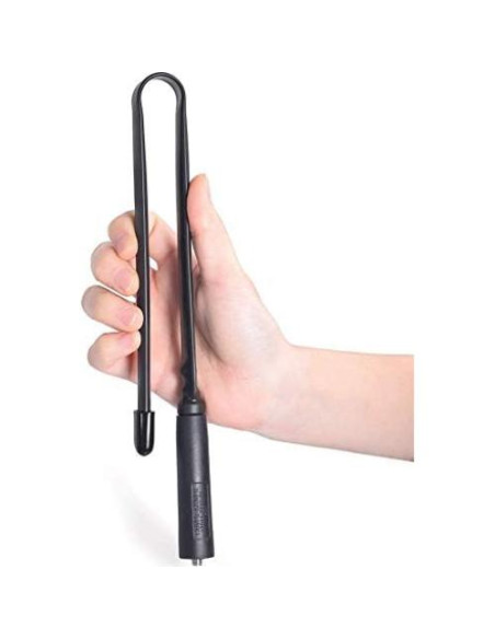 Antena de Radio Ham Plegable Bingfu VHF UHF 136-520MHz 47cm