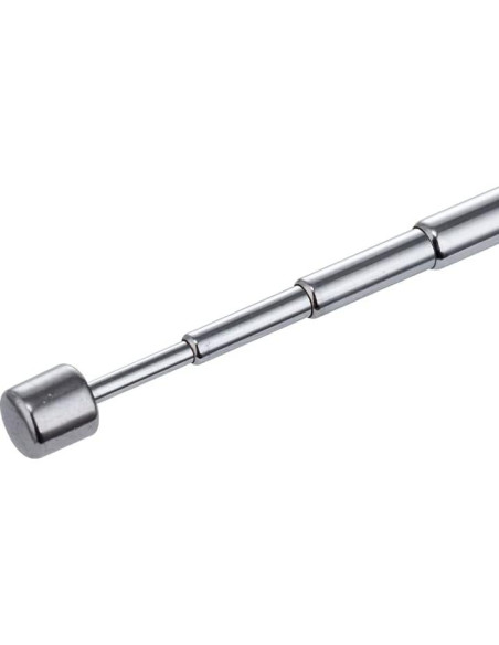 Antena Telescópica SMA Macho 8 Secciones 73.5cm para Radio TV