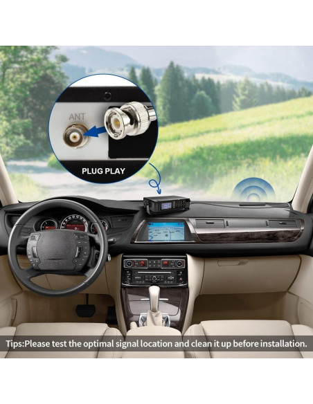 Antena Adhesiva VHF UHF Bingfu para Escáner de Radio 3m