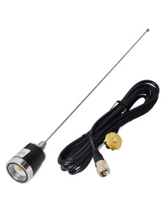 Antena Doble Banda HYS NMO 144/430MHz con Cable RG58 4m