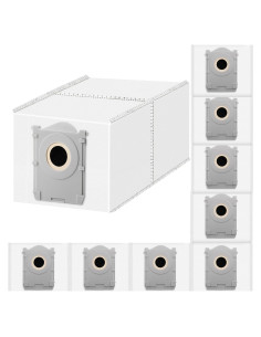 Paquete de 10 bolsas de polvo DrFlito X8DB para aspiradora robot