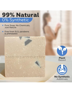 Juego de 8 Jabones Naturales Hechos a Mano Showerworthy - Hidratantes 2