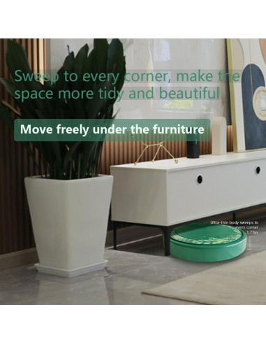 Robot Aspiradora Genérico YRS300L 2-en-1 Limpieza Húmeda y Seca