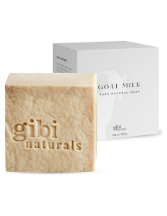 Jabón de Leche de Cabra GIBI - 200 g Hidratante Suave