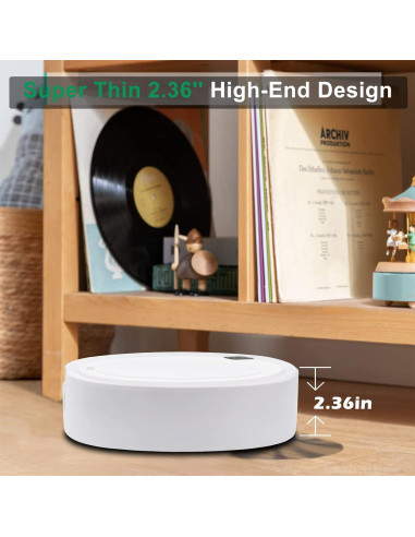 Aspiradora Robot GoEcobox 2 en 1 Blanca 1500Pa 90min