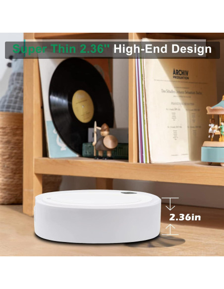 Aspiradora Robot GoEcobox 2 en 1 Blanca 1500Pa 90min