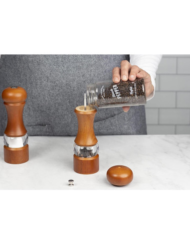 Juego de Molinillo de Pimienta y Sal Olde Thompson 19 cm
